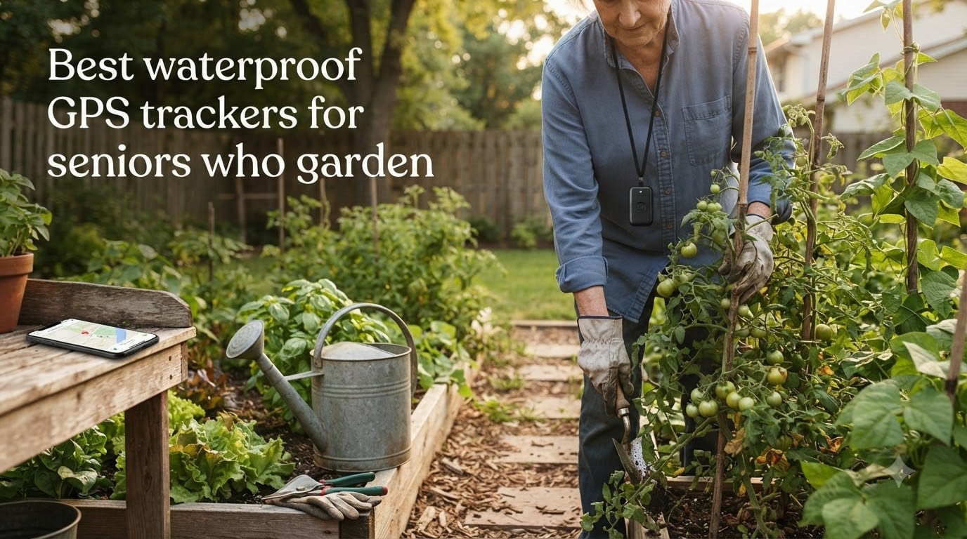Best waterproof GPS trackers for seniors who garden