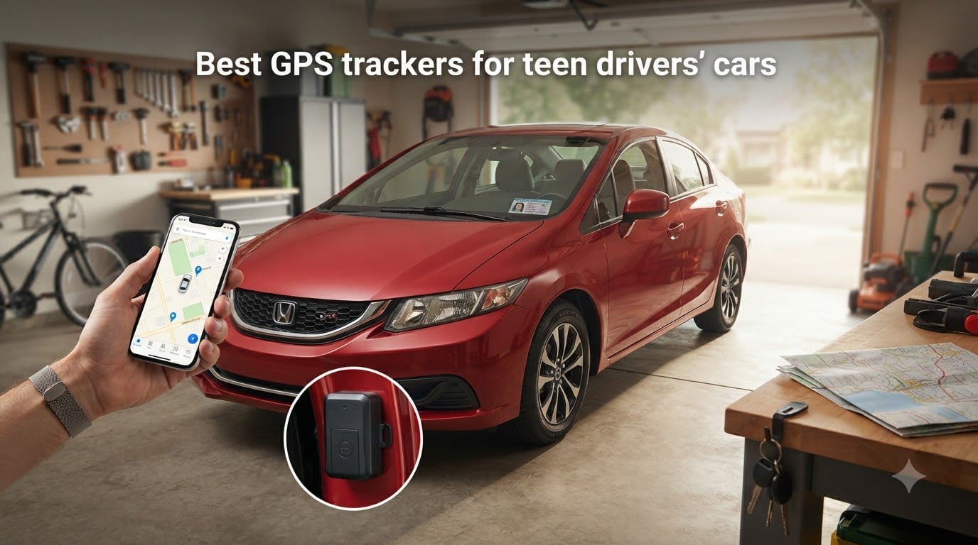 Best GPS trackers for teen drivers' cars