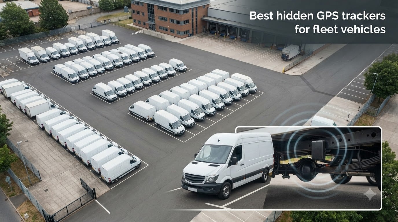 Best hidden GPS trackers for fleet vehicles