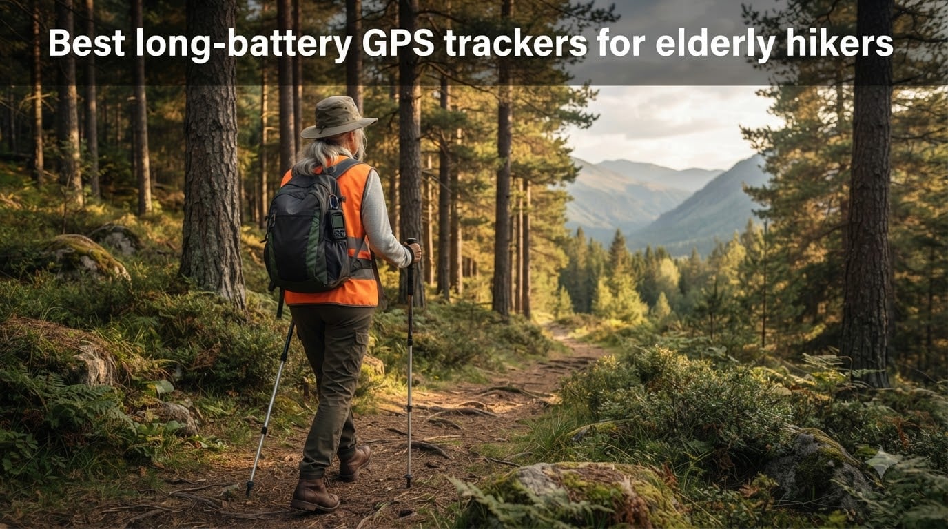Best long-battery GPS trackers for elderly hikers