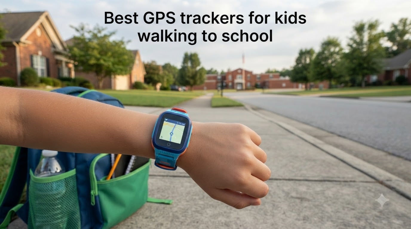 Best GPS trackers for kids walking to school
