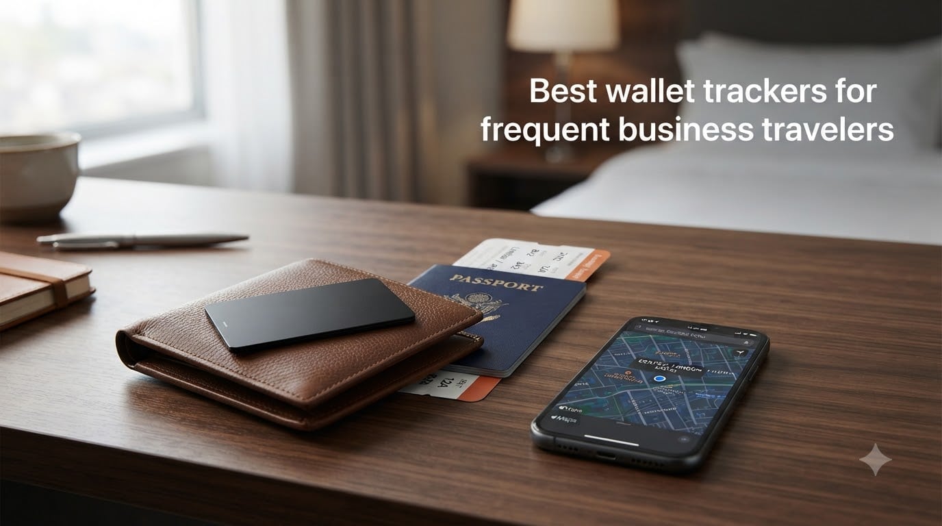 Best wallet trackers for frequent business travelers