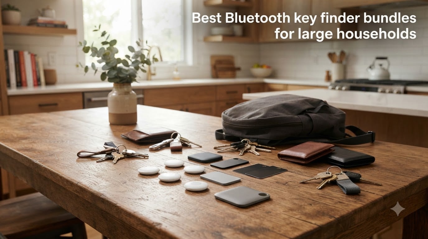 Best Bluetooth key finder bundles for large households
