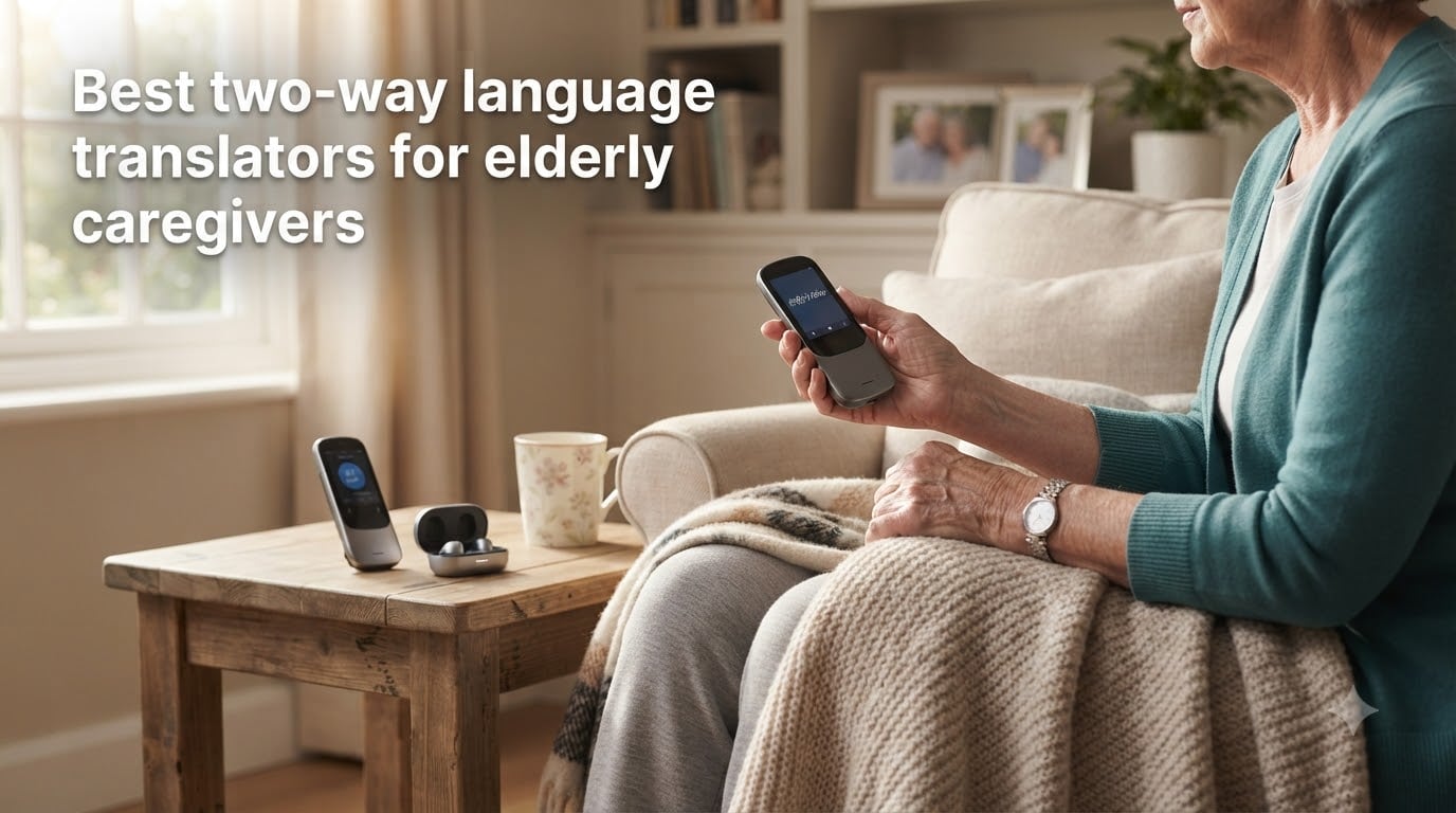 Best two-way language translators for elderly caregivers