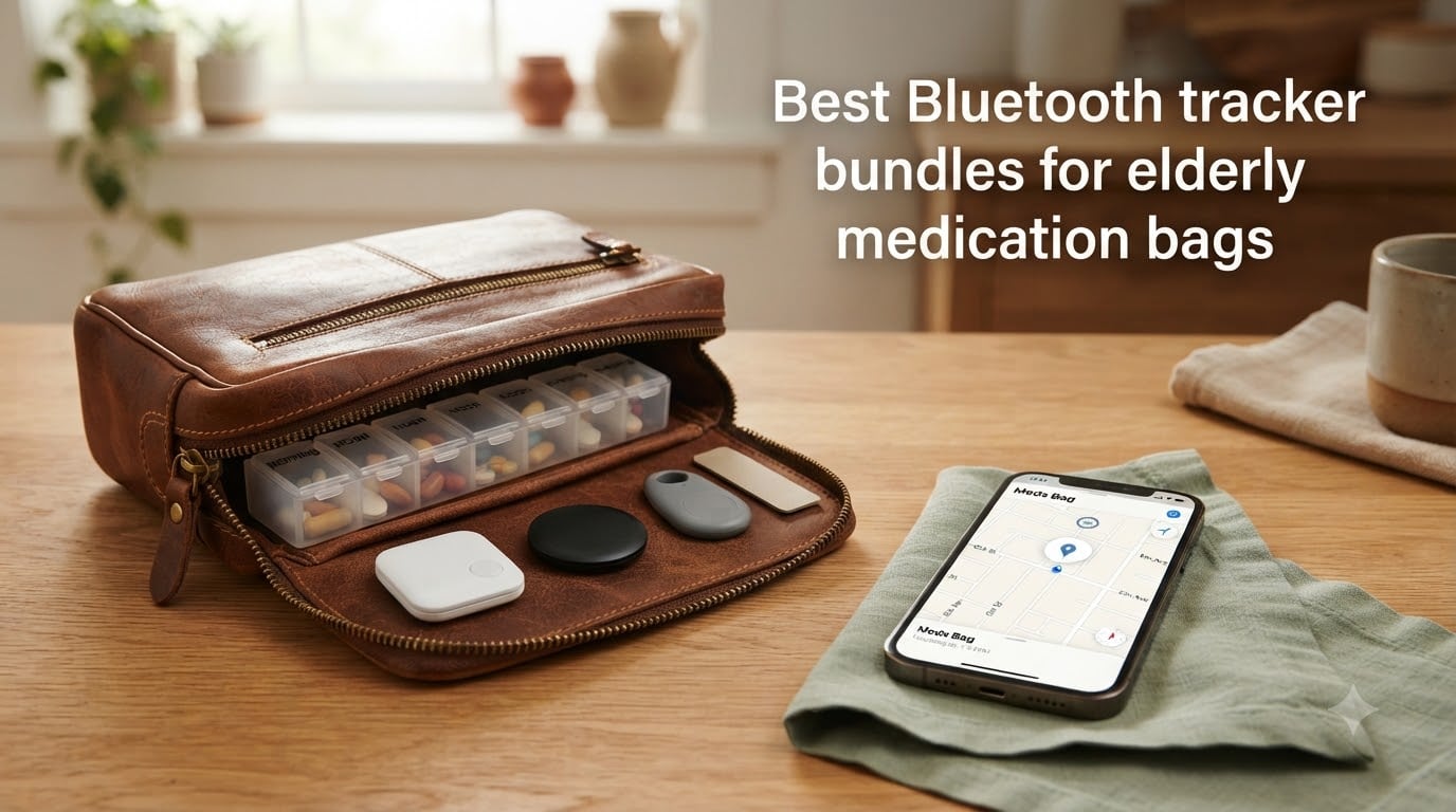 Best Bluetooth tracker bundles for elderly medication bags