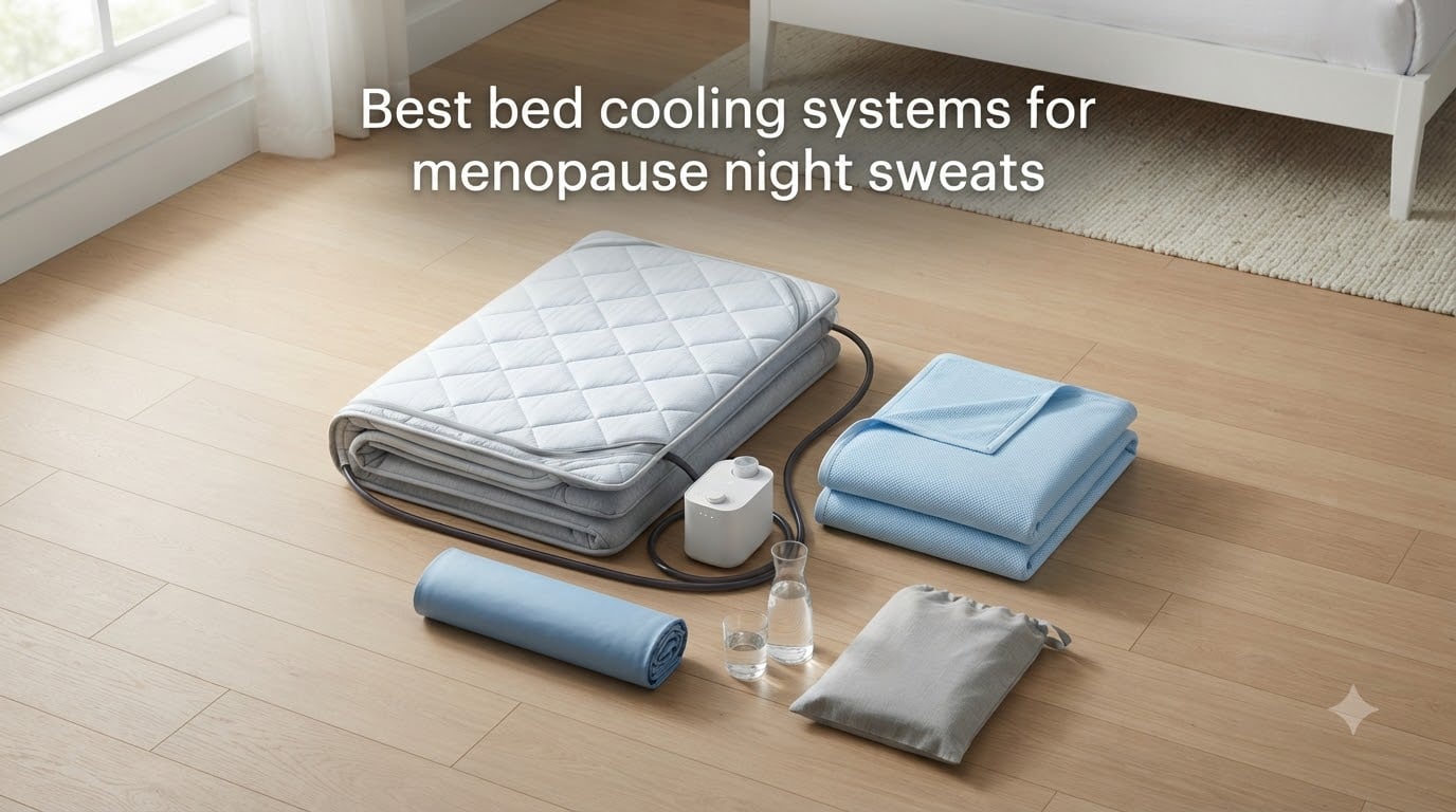 Best bed cooling systems for menopause night sweats