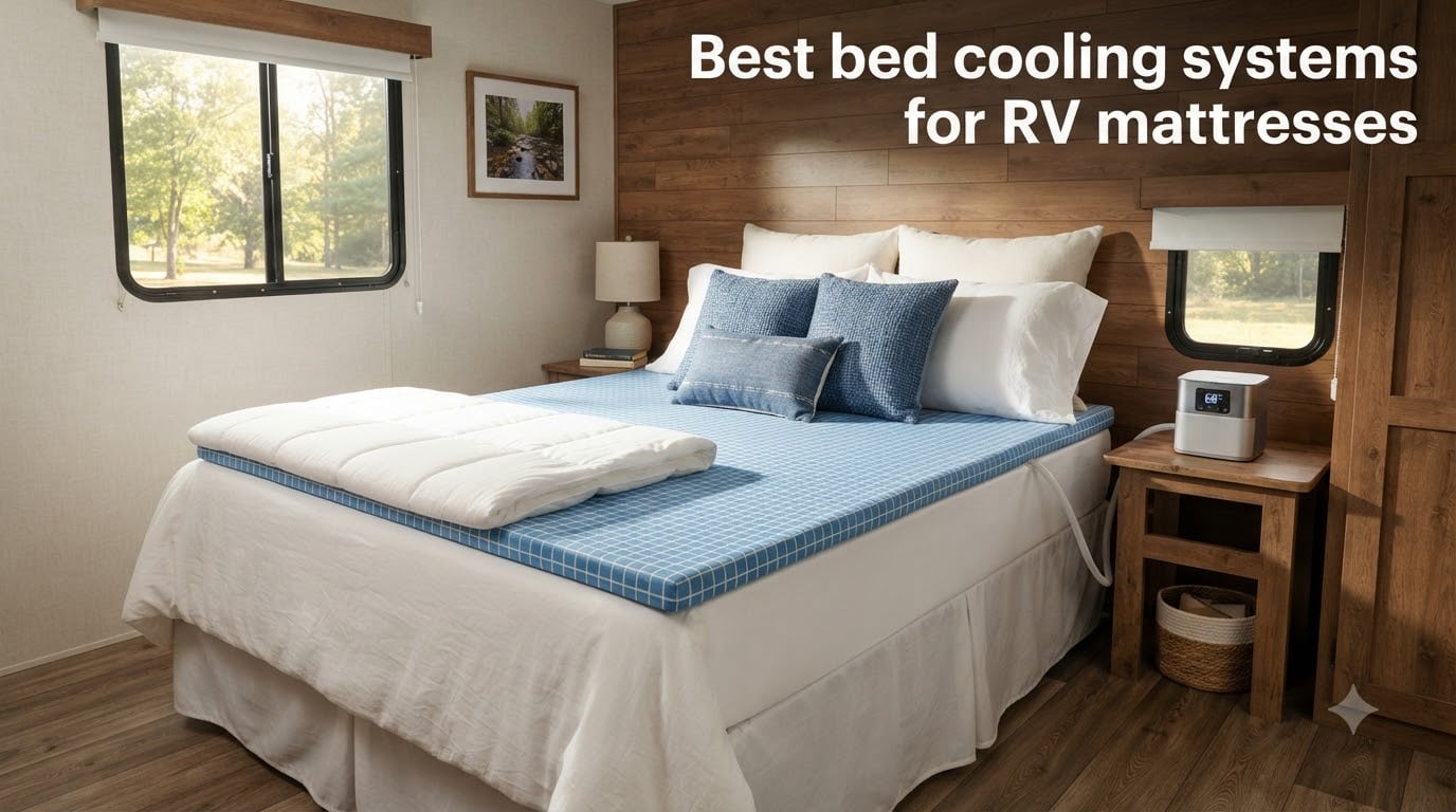 Best bed cooling systems for RV mattresses