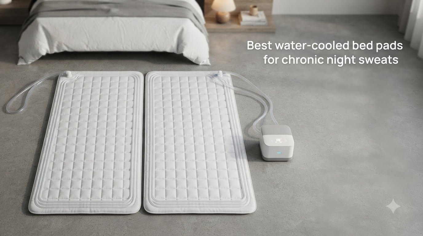 Best water-cooled bed pads for chronic night sweats