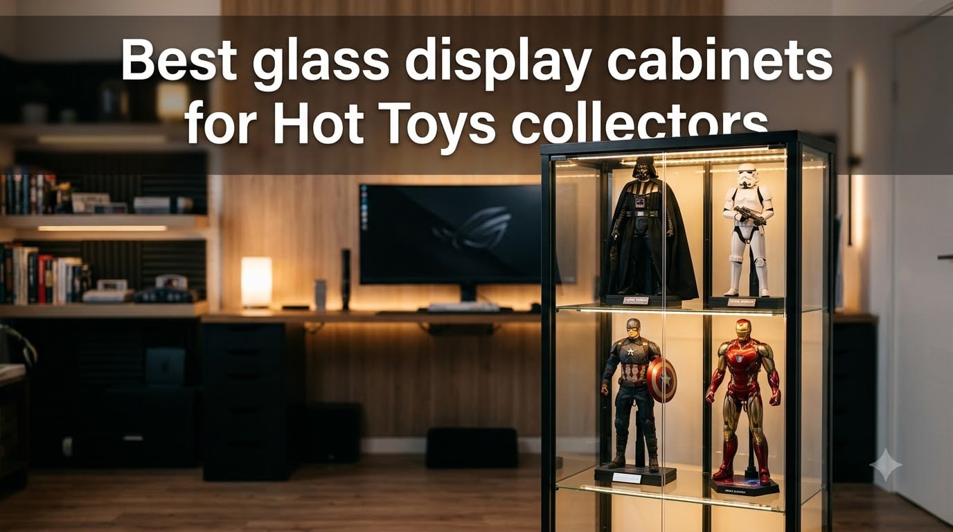 Best glass display cabinets for Hot Toys collectors