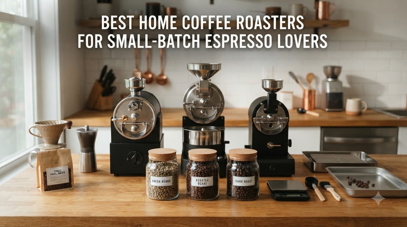 Best home coffee roasters for small-batch espresso lovers