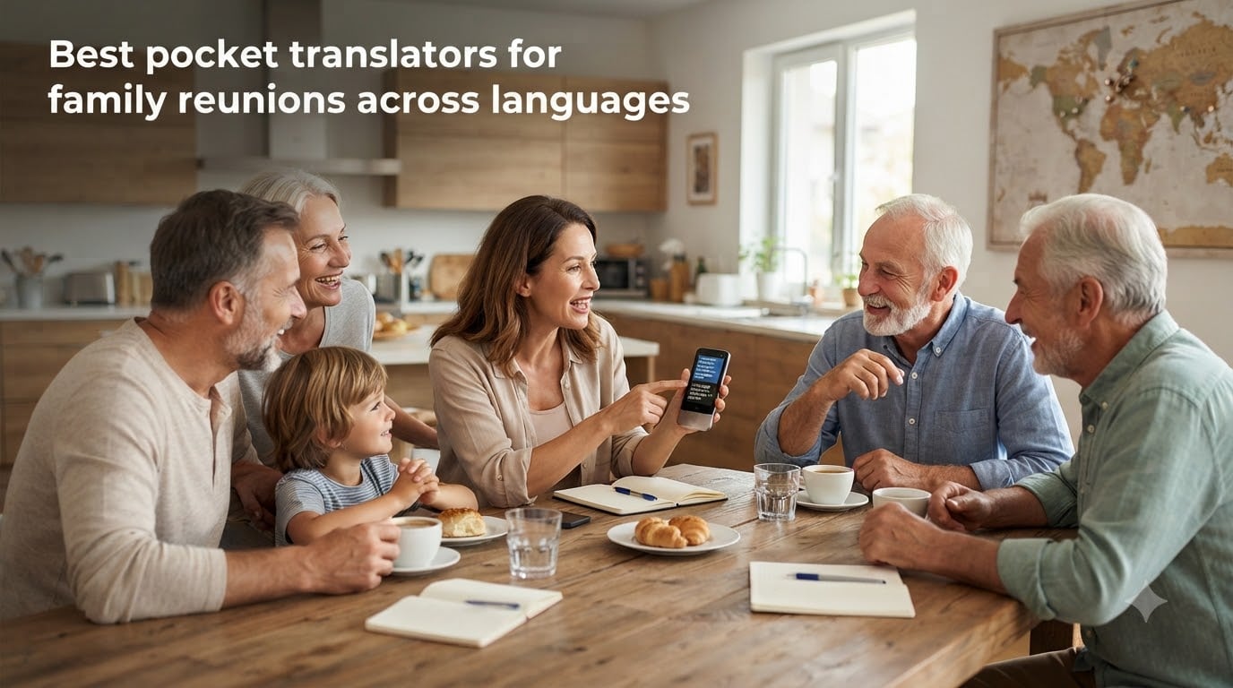 Best pocket translators for family reunions across languages