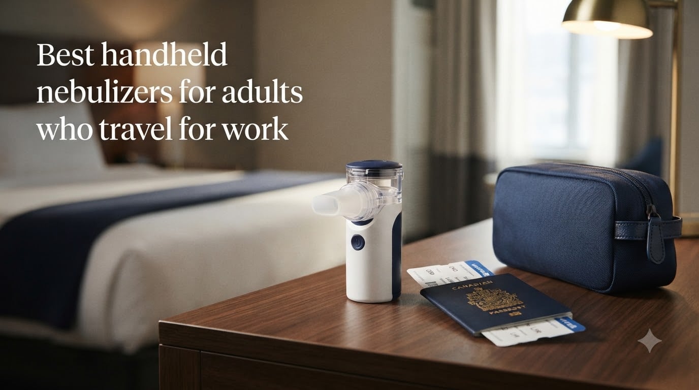 Best handheld nebulizers for adults who travel for work