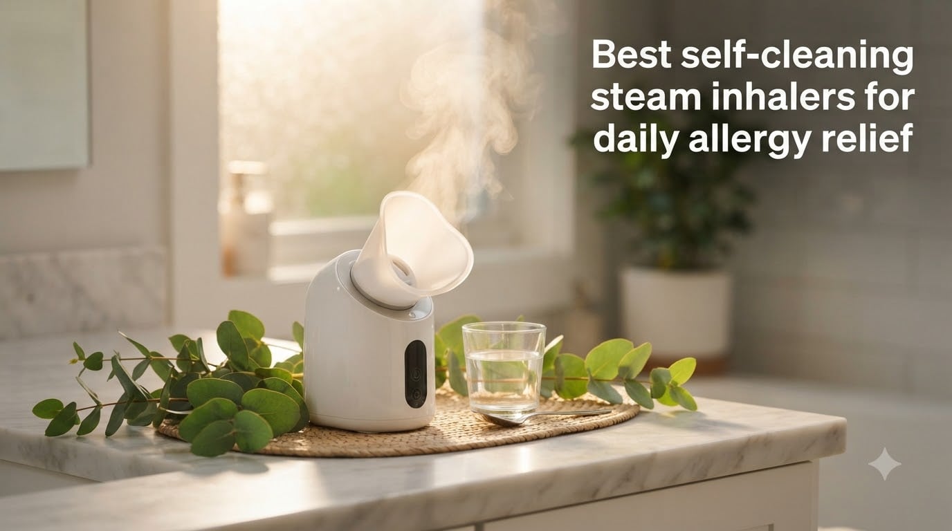 Best self-cleaning steam inhalers for daily allergy relief