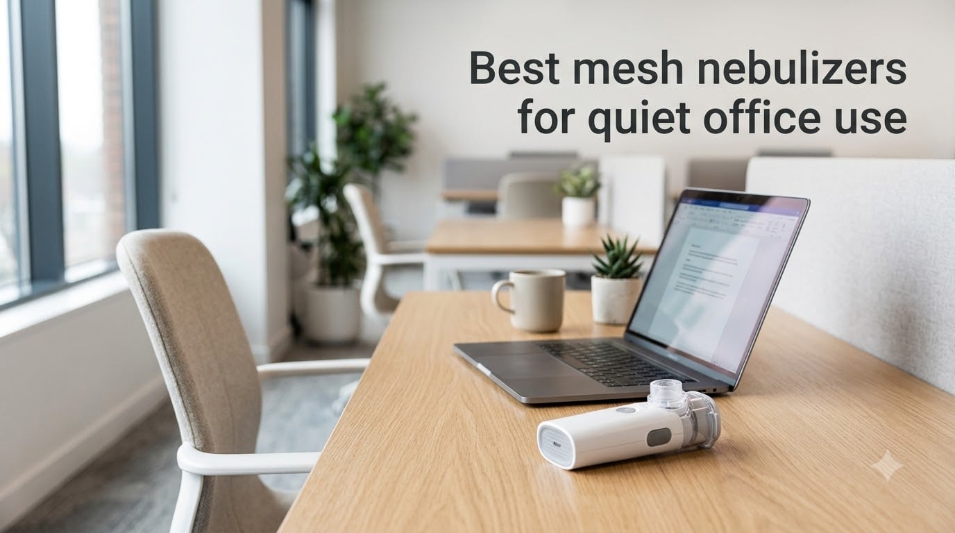 Best mesh nebulizers for quiet office use