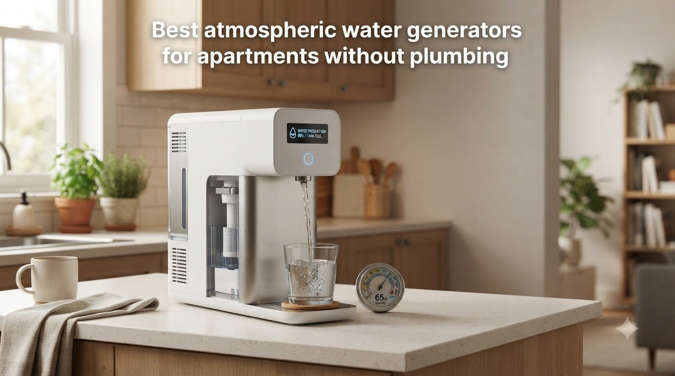 Best atmospheric water generators for apartments without plumbing