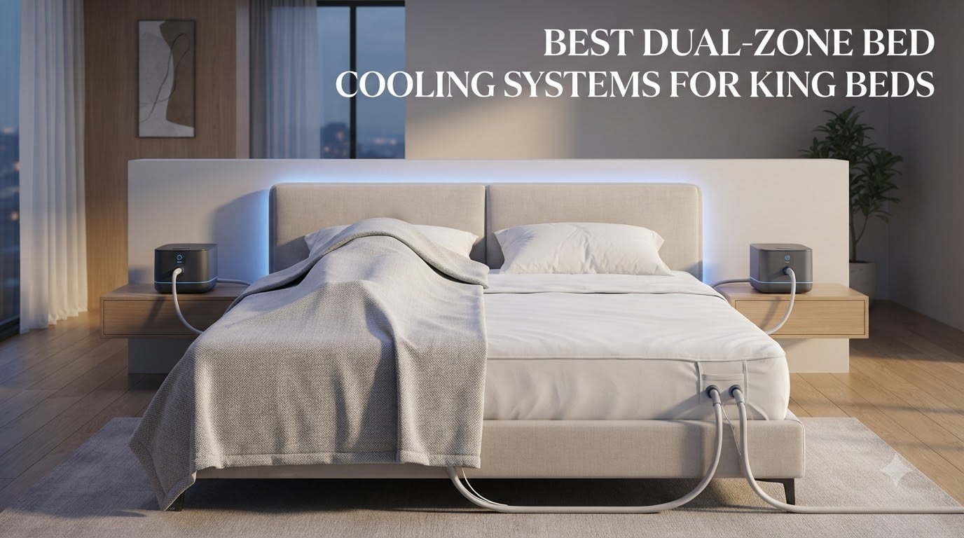 Best dual-zone bed cooling systems for king beds