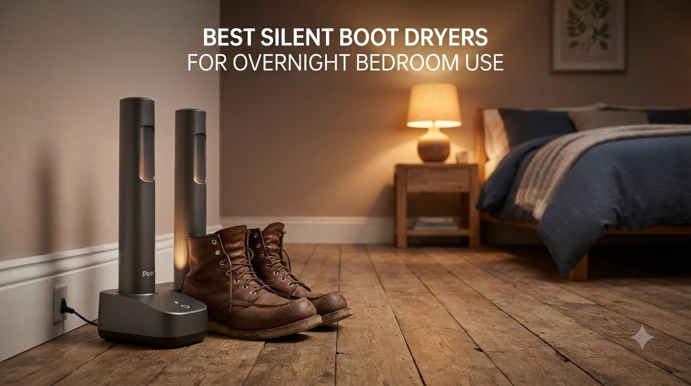 Best silent boot dryers for overnight bedroom use