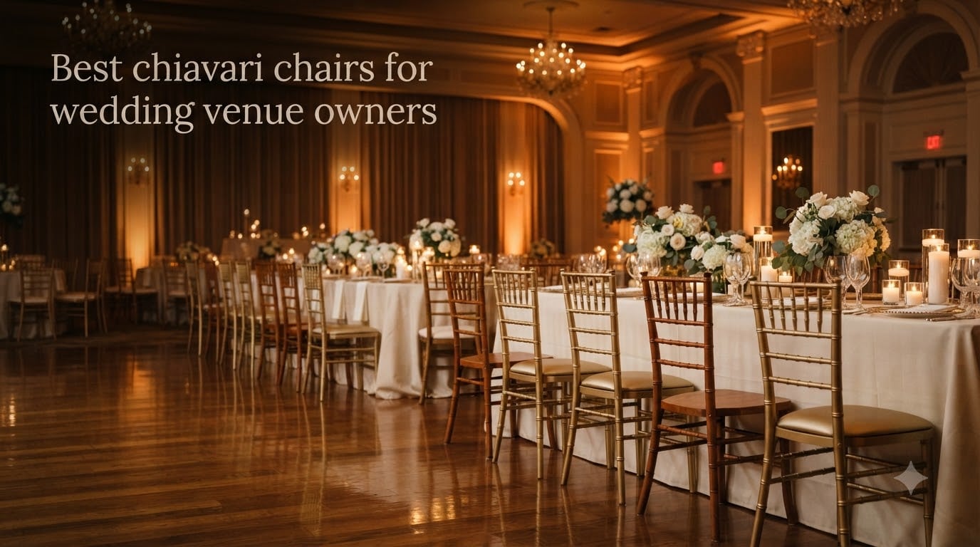 Best chiavari chairs for wedding venue owners