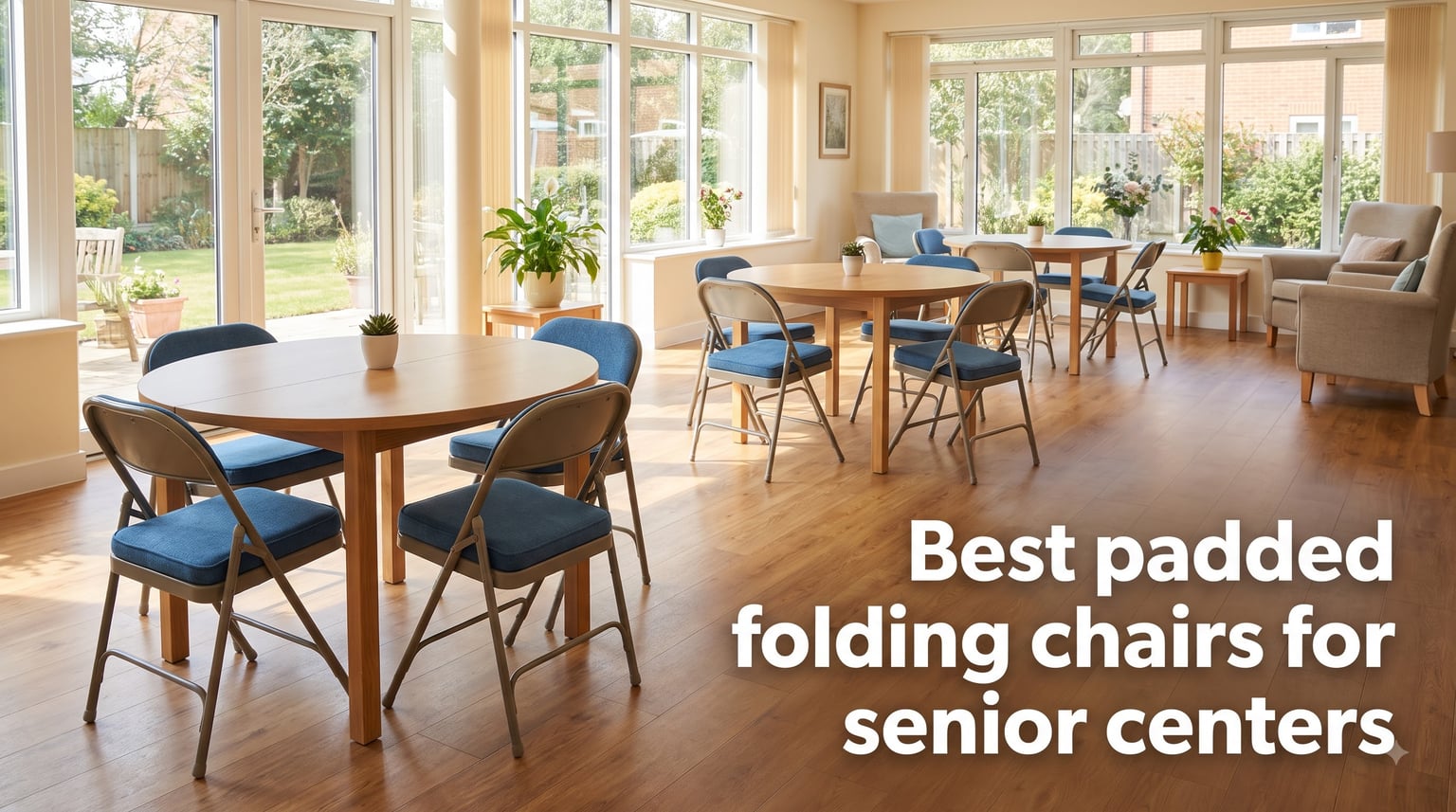 Best padded folding chairs for senior centers