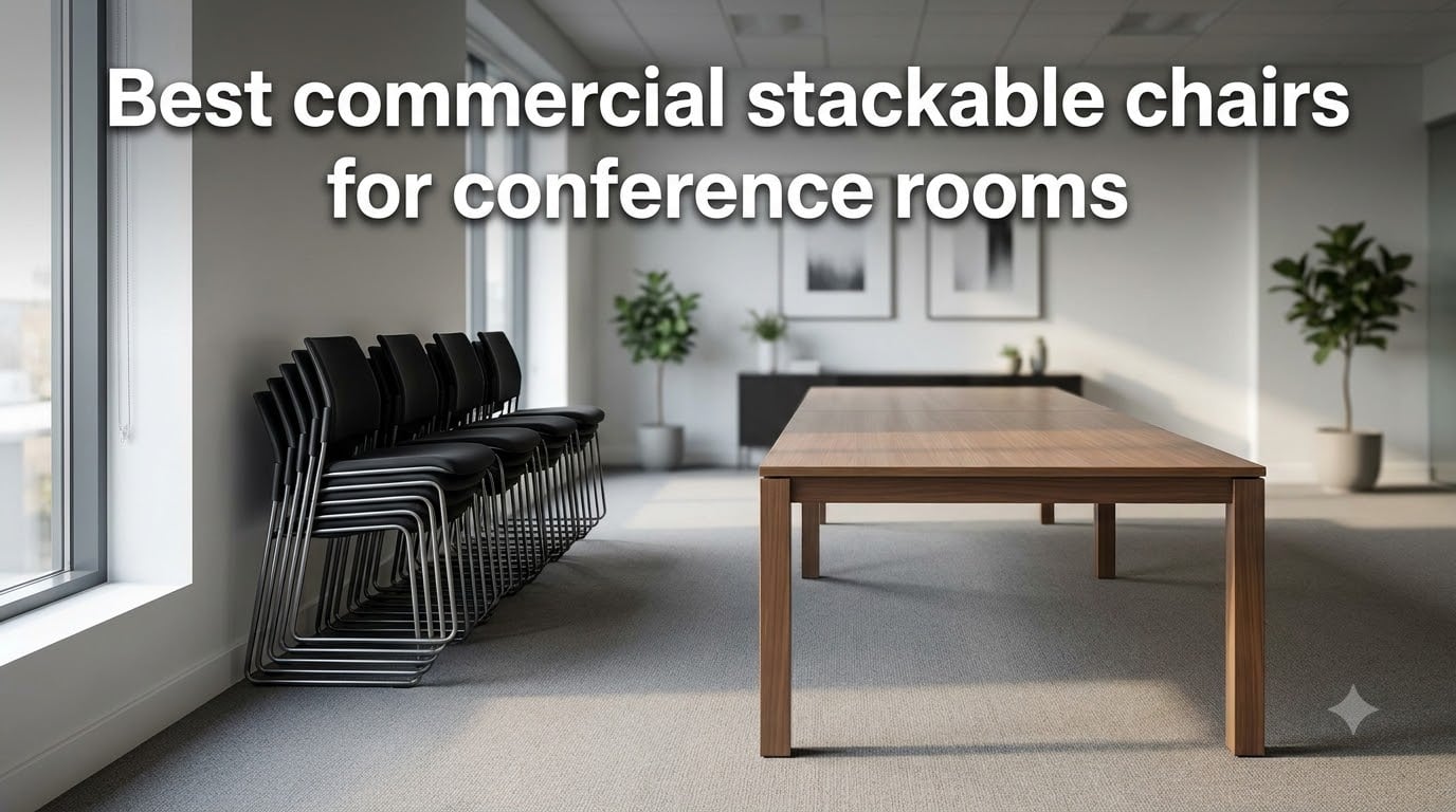 Best commercial stackable chairs for conference rooms