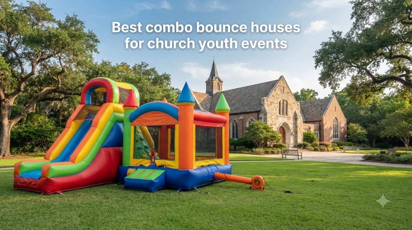 Best combo bounce houses for church youth events