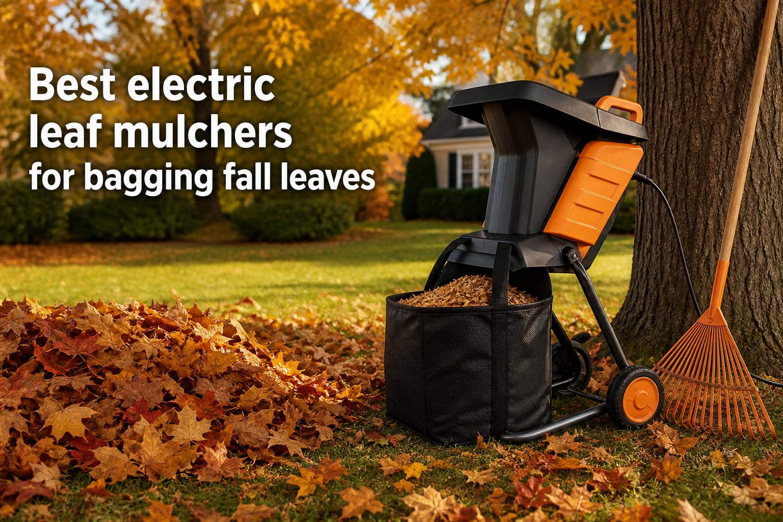 Best electric leaf mulchers for bagging fall leaves