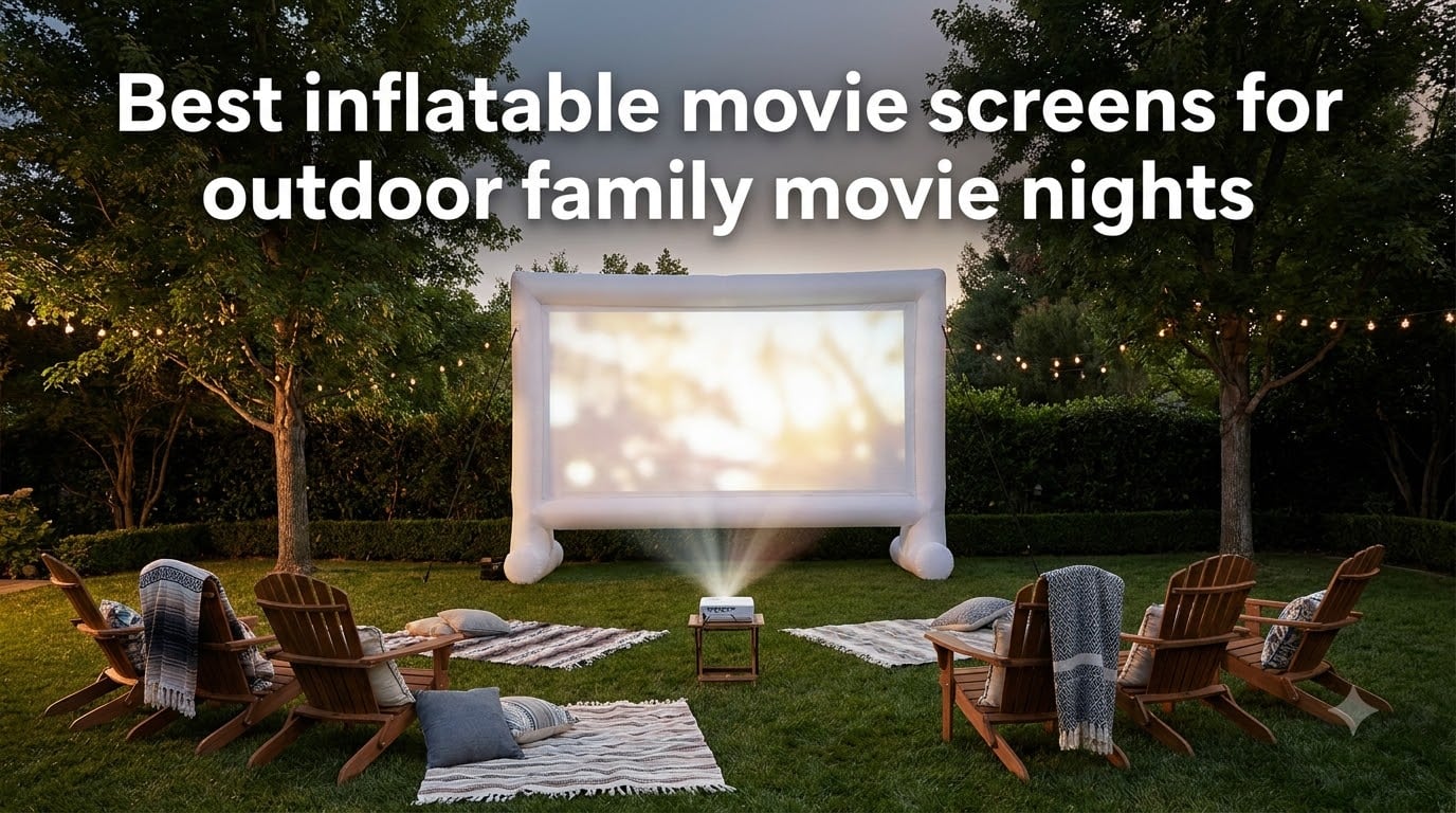 Best inflatable movie screens for outdoor family movie nights