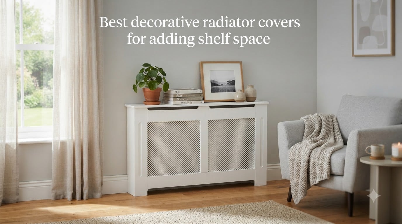 Best decorative radiator covers for adding shelf space