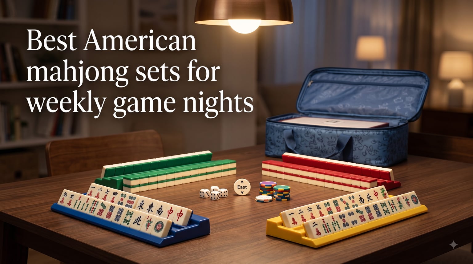 Best American mahjong sets for weekly game nights
