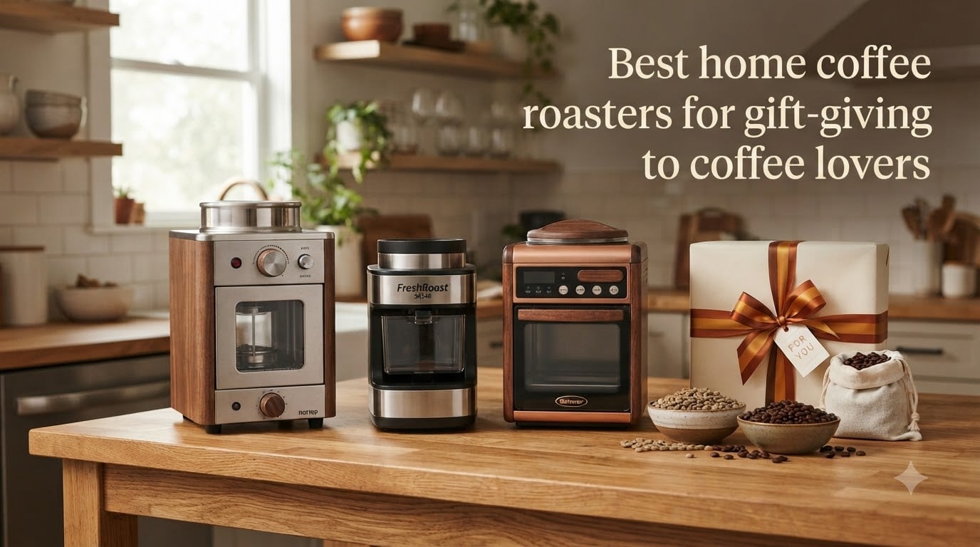 Best home coffee roasters for gift-giving to coffee lovers