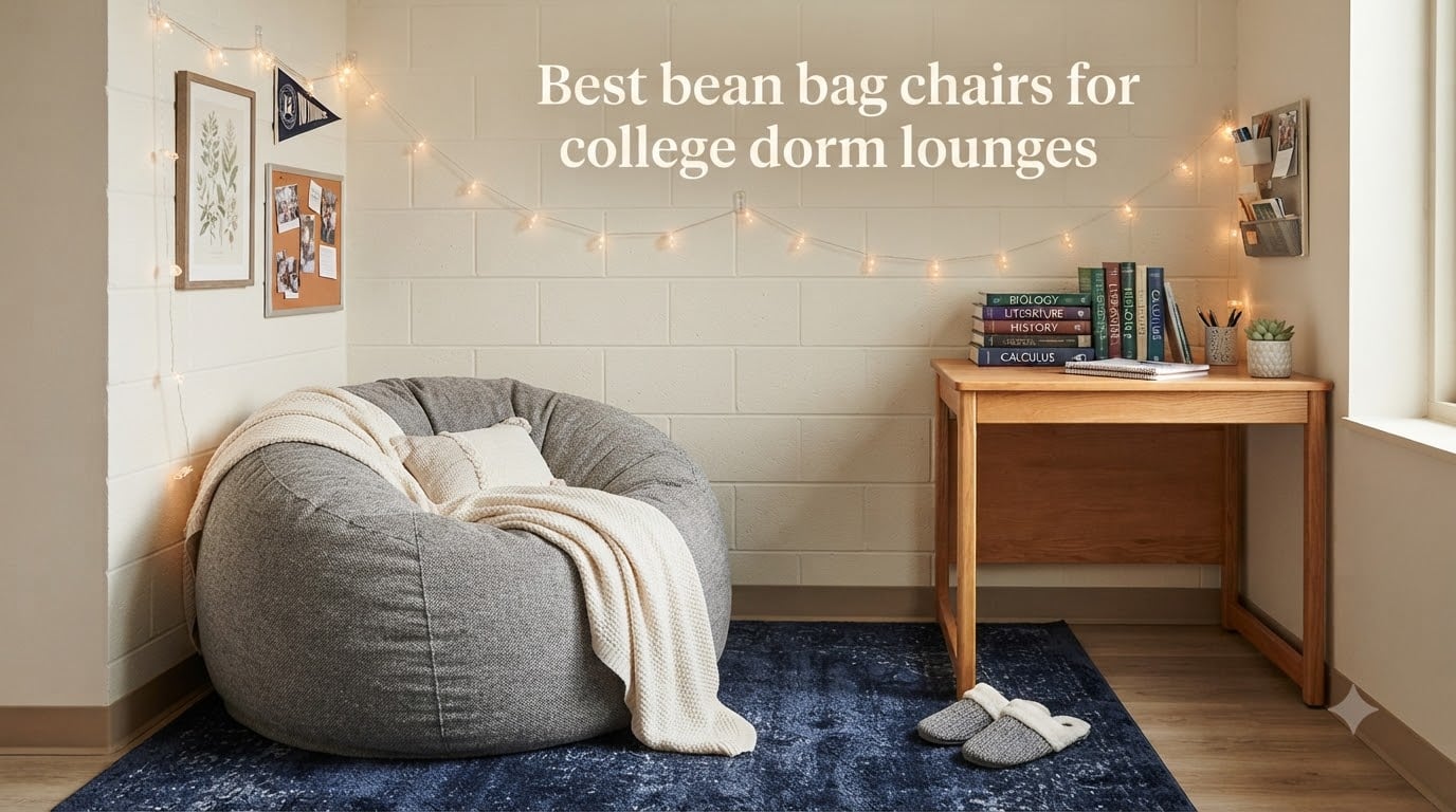 Best bean bag chairs for college dorm lounges