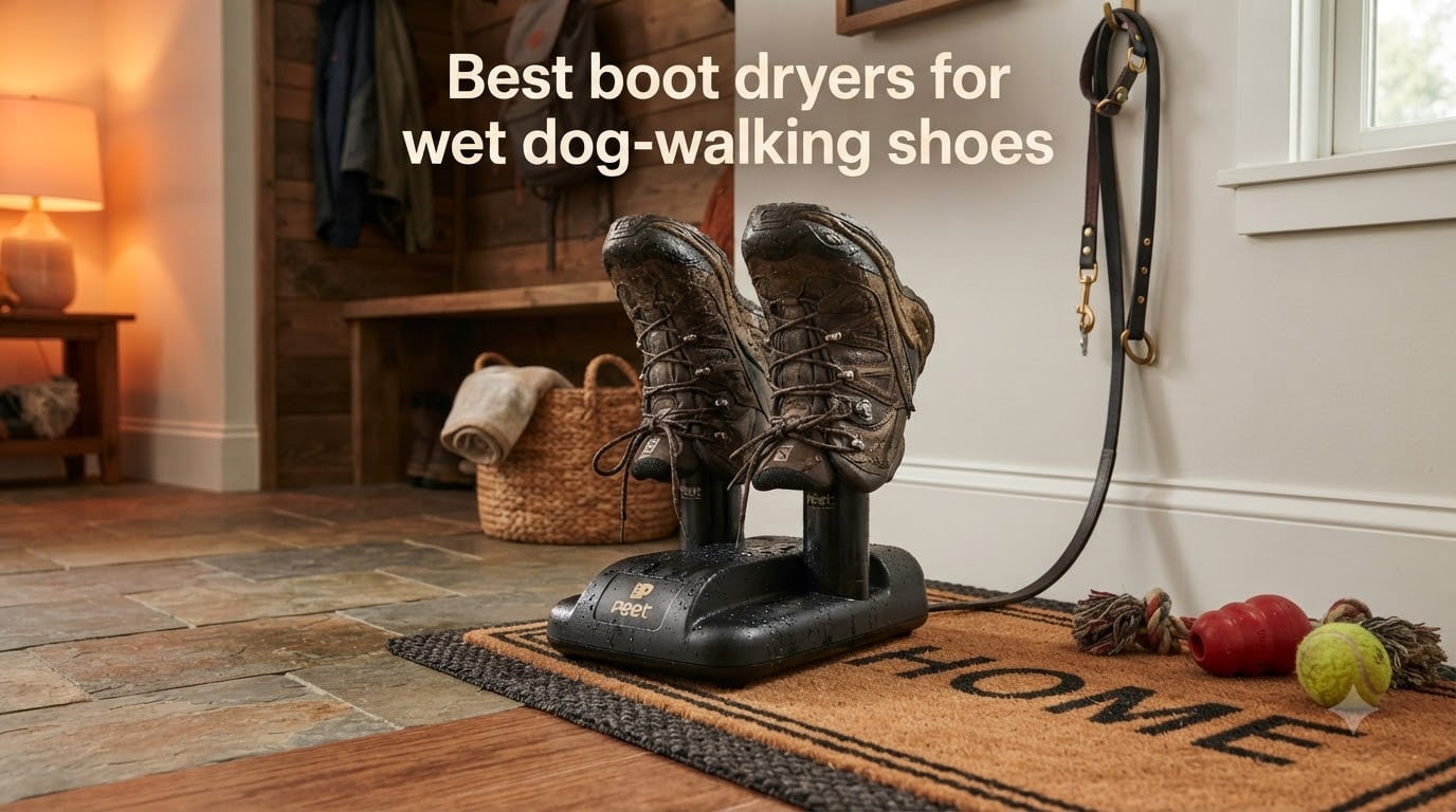 Best boot dryers for wet dog-walking shoes