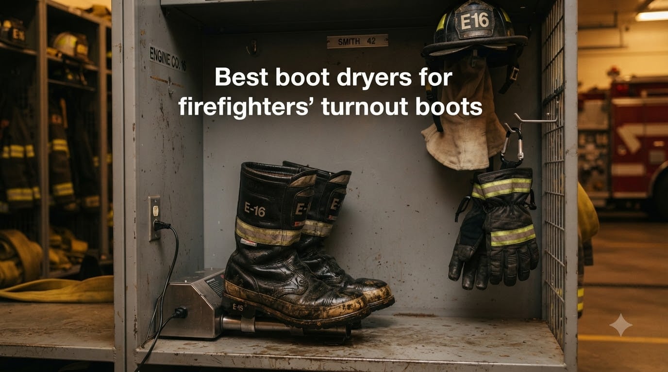 Best boot dryers for firefighters' turnout boots