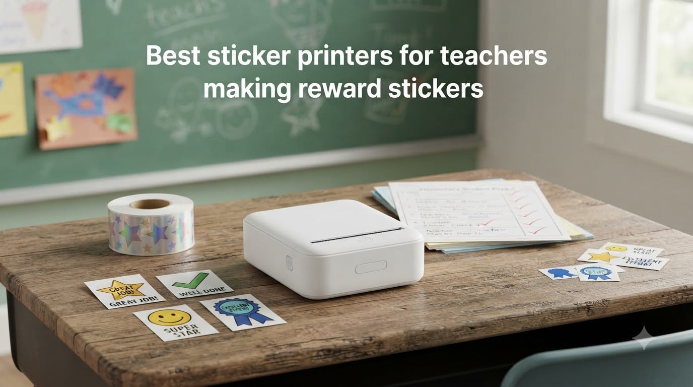 Best sticker printers for teachers making reward stickers
