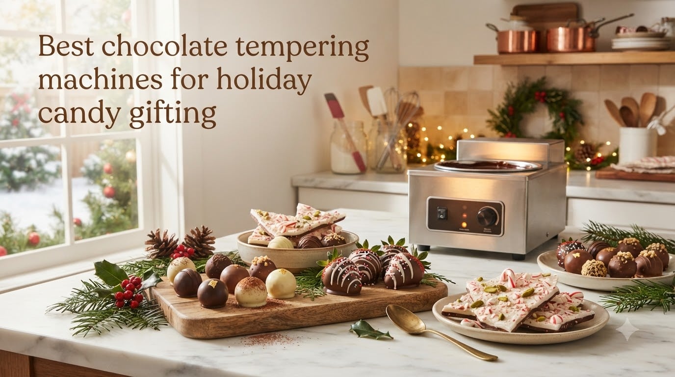 Best chocolate tempering machines for holiday candy gifting