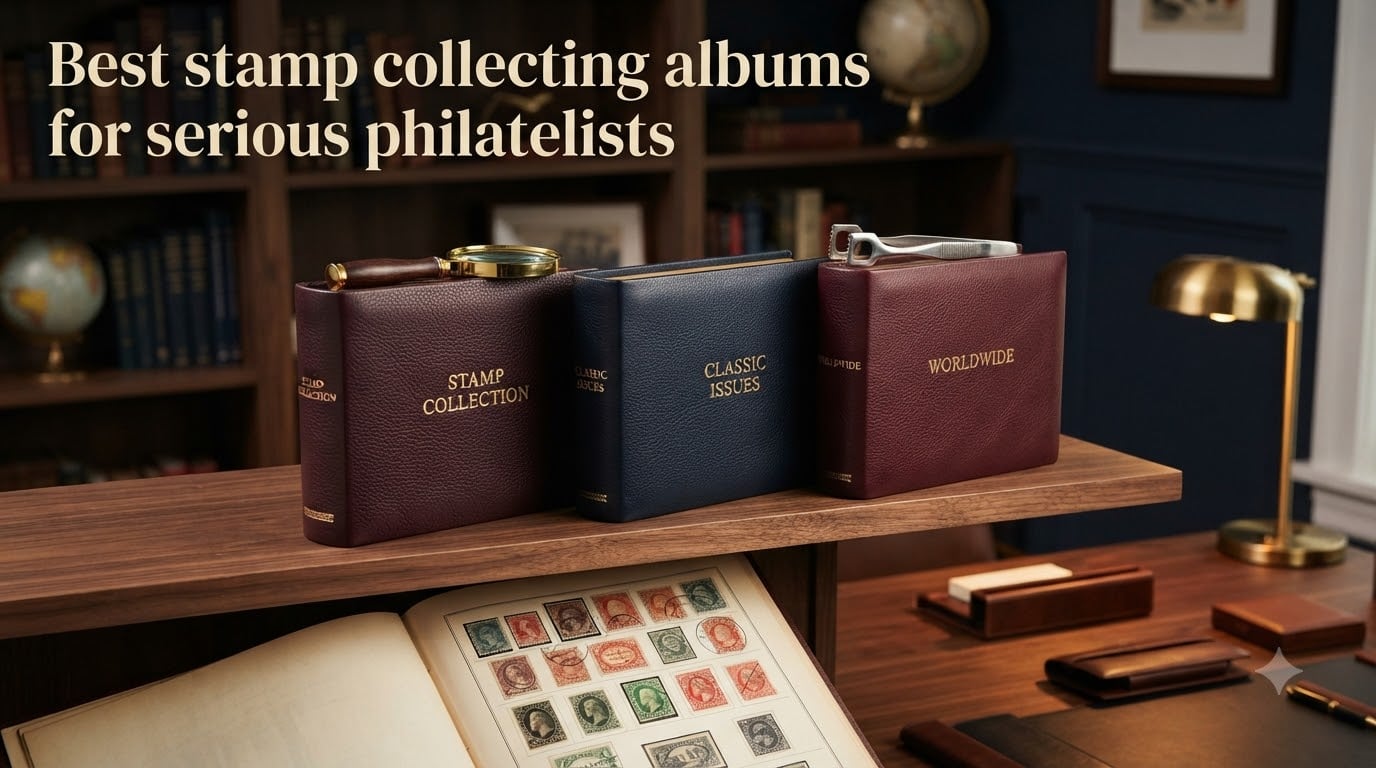 Best stamp collecting albums for serious philatelists