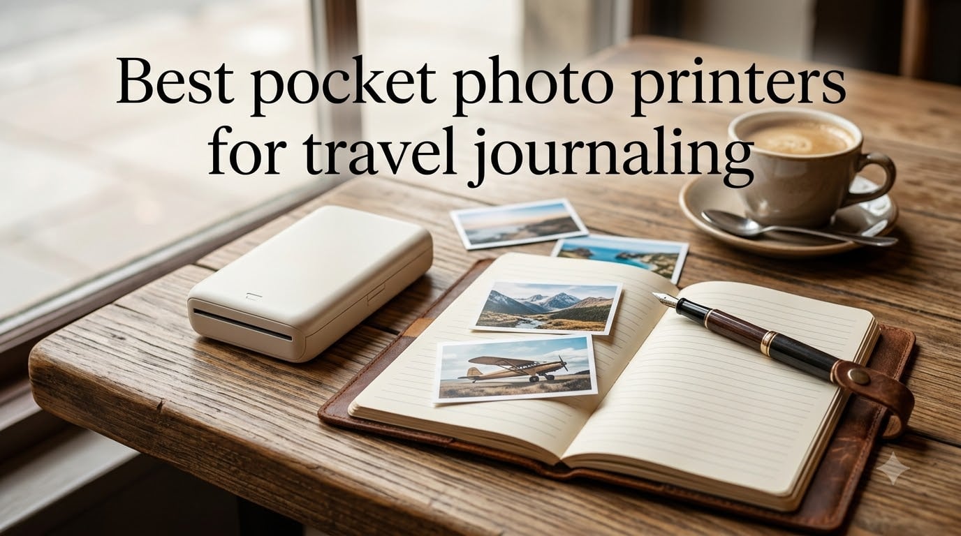 Best pocket photo printers for travel journaling