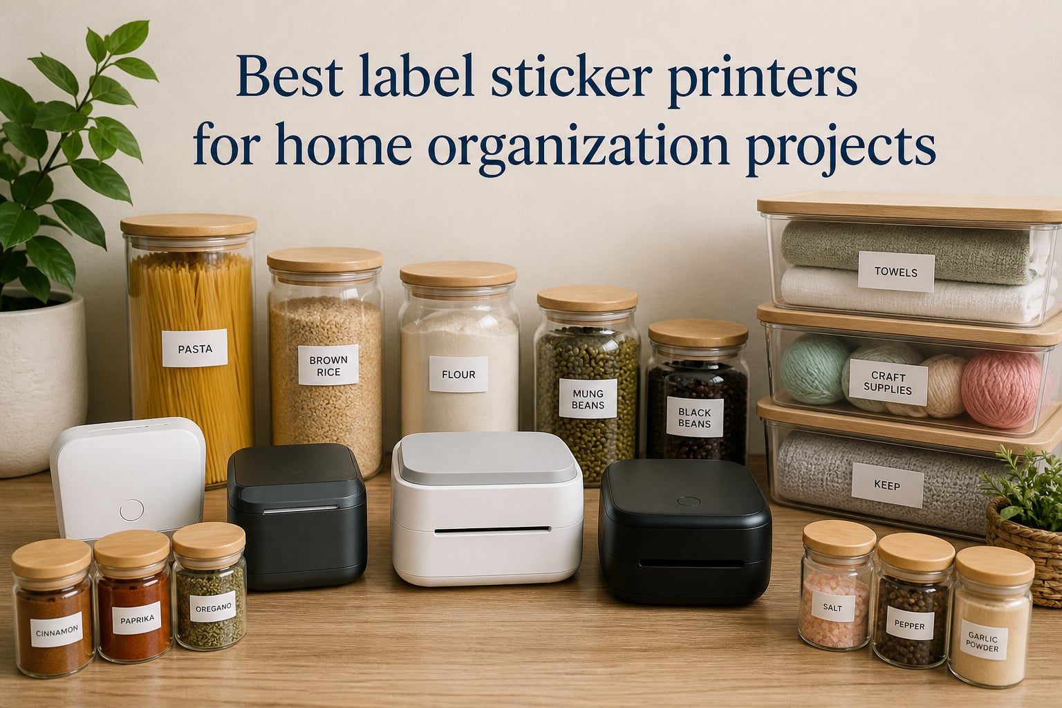 Best label sticker printers for home organization projects
