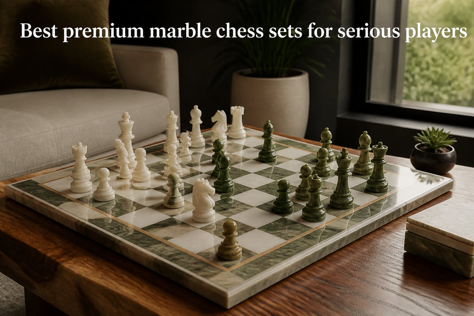Best premium marble chess sets for serious players
