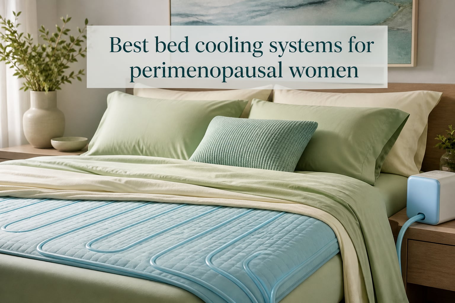 Best bed cooling systems for perimenopausal women