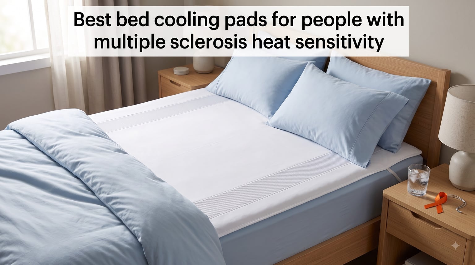 Best bed cooling pads for people with multiple sclerosis heat sensitivity