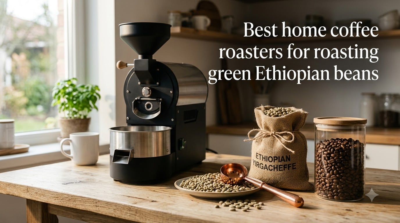 Best home coffee roasters for roasting green Ethiopian beans