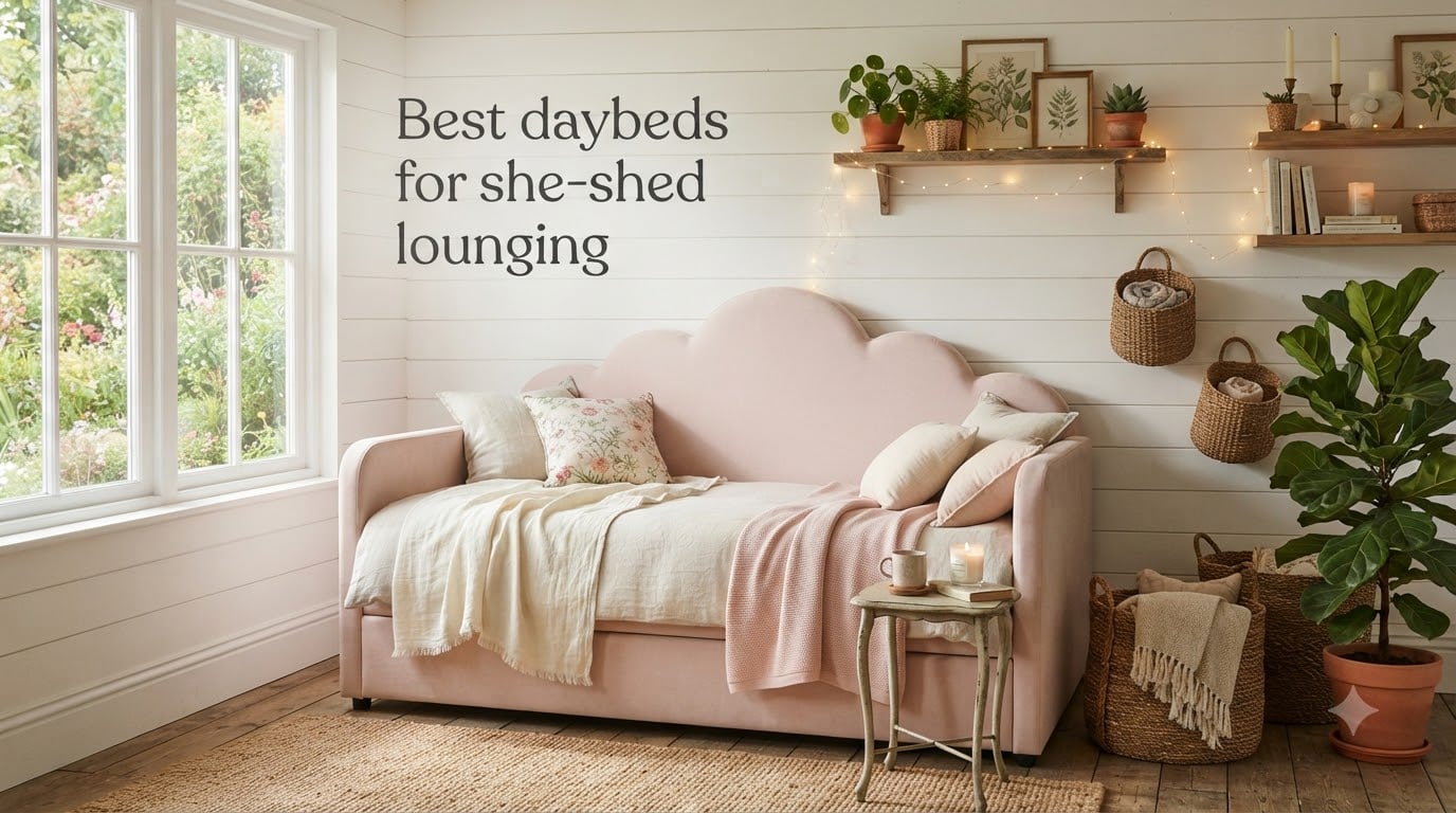 Best daybeds for she-shed lounging