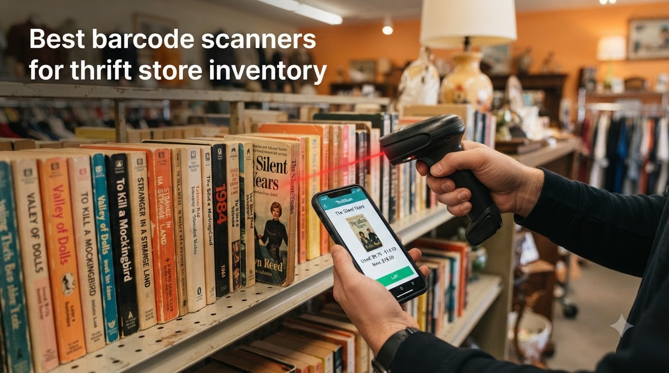 Best barcode scanners for thrift store inventory