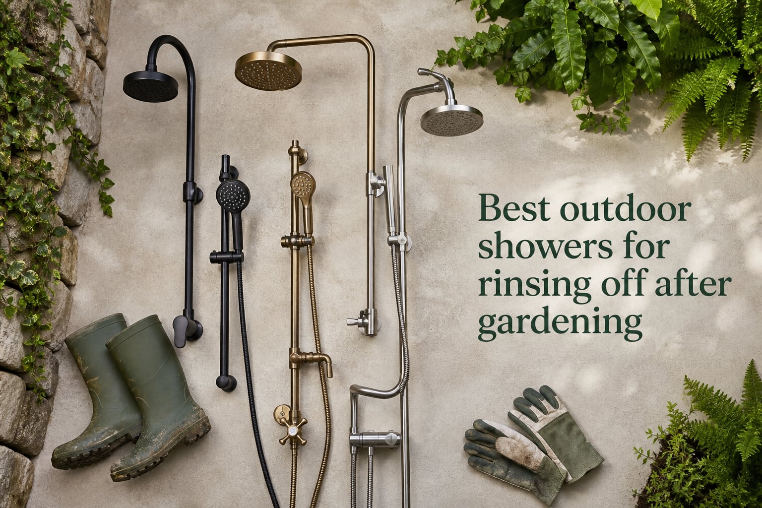 Best outdoor showers for rinsing off after gardening
