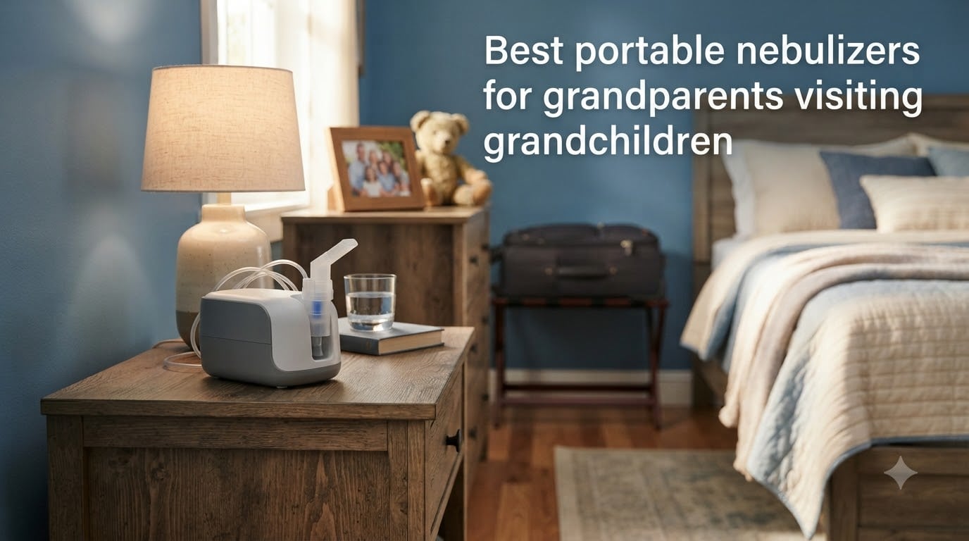 Best portable nebulizers for grandparents visiting grandchildren
