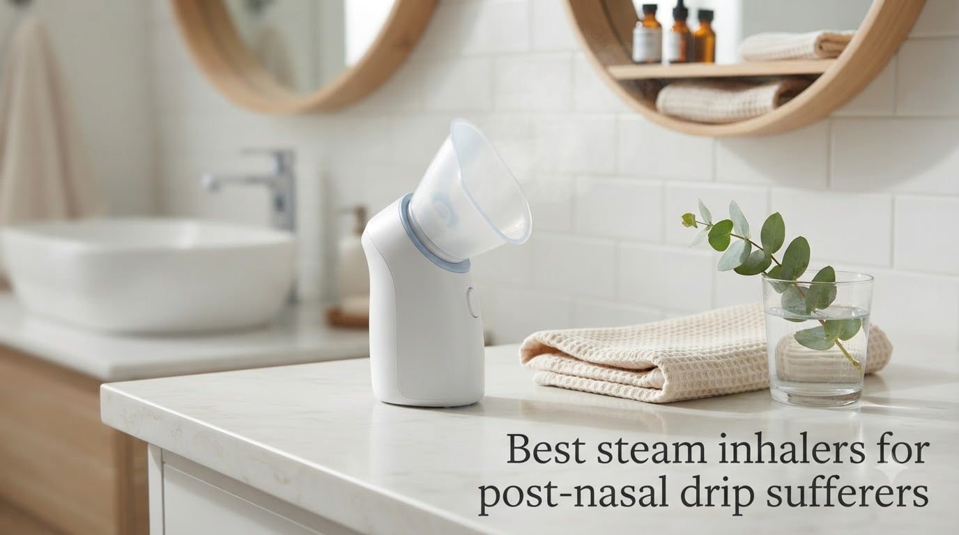 Best steam inhalers for post-nasal drip sufferers