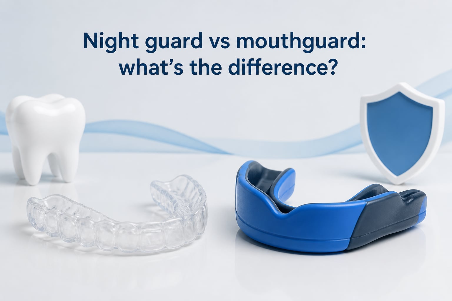 Night guard vs mouthguard: what's the difference?