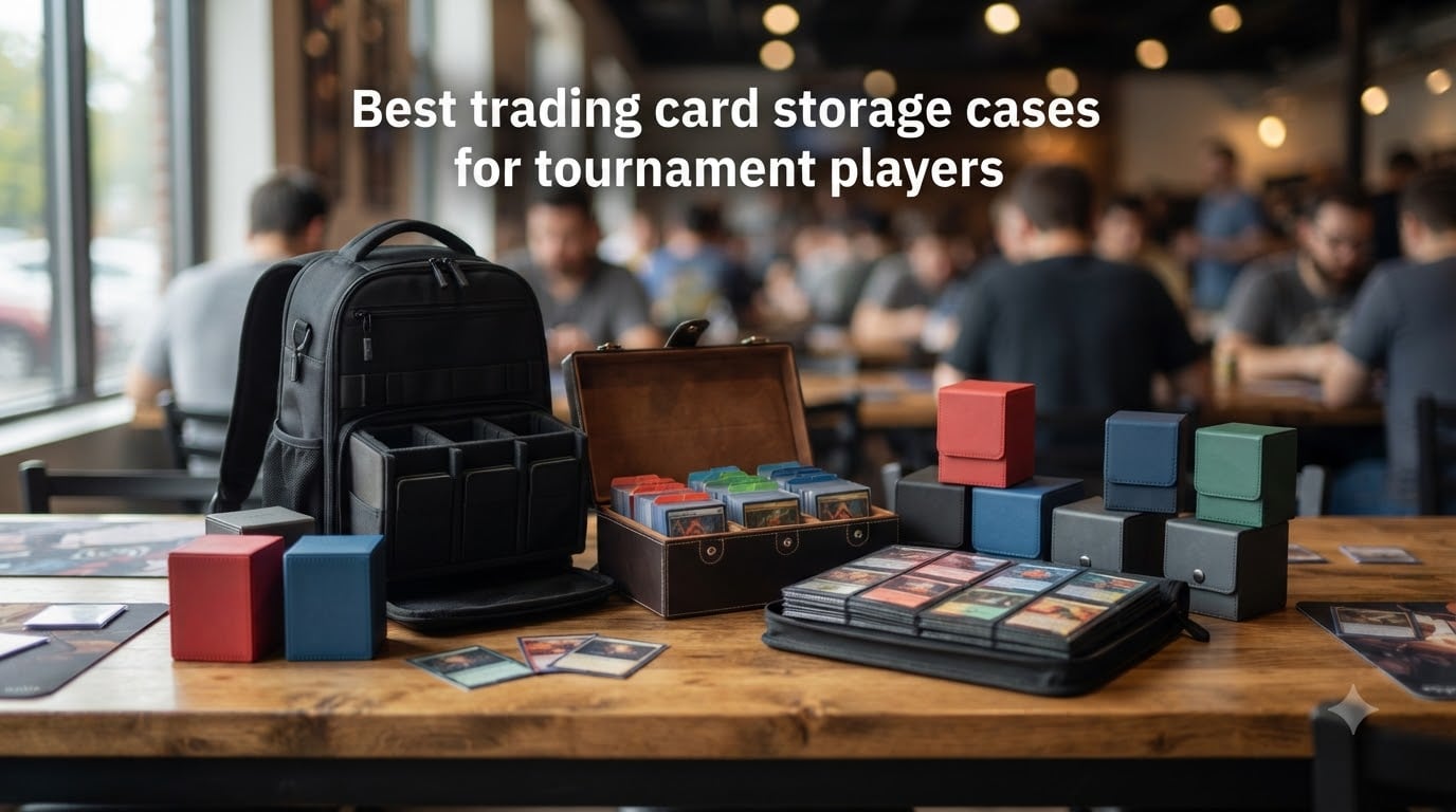 Best trading card storage cases for tournament players