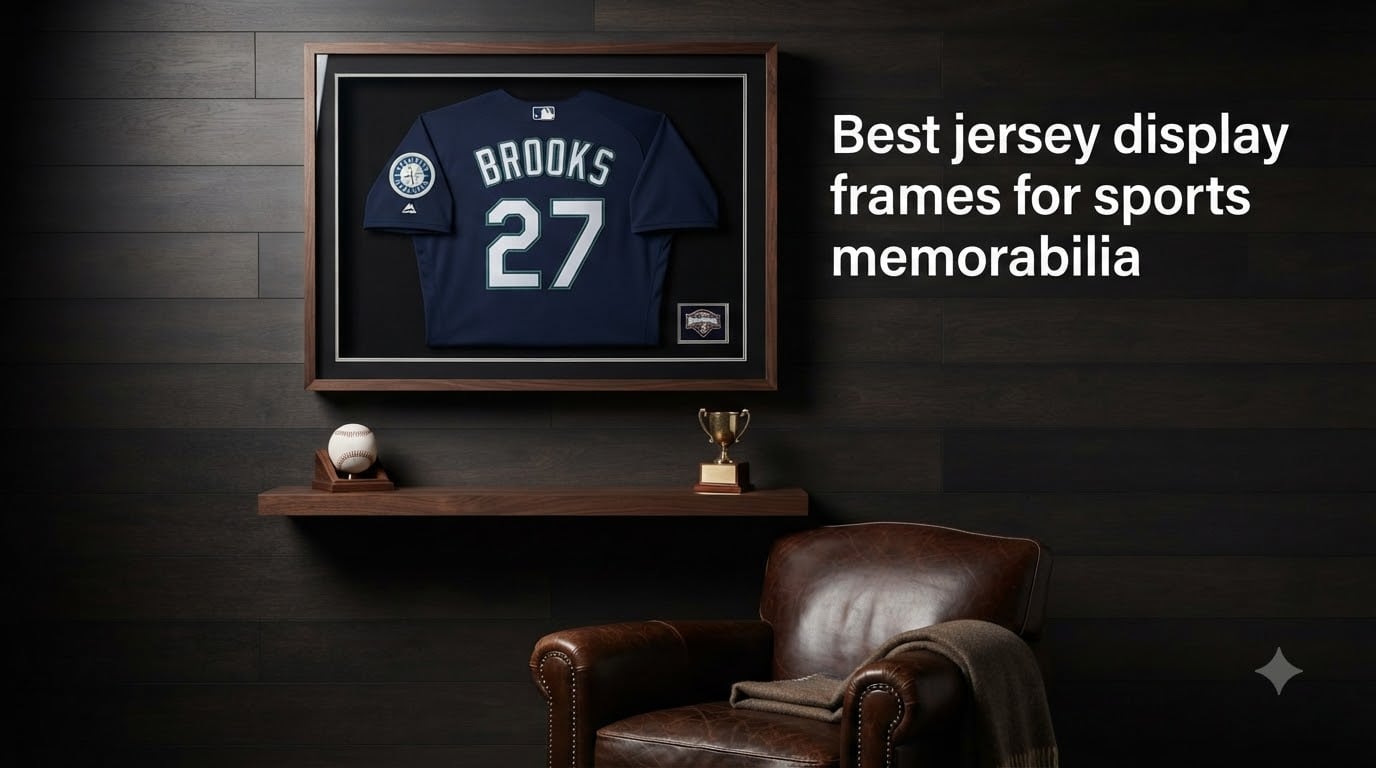 Best jersey display frames for sports memorabilia